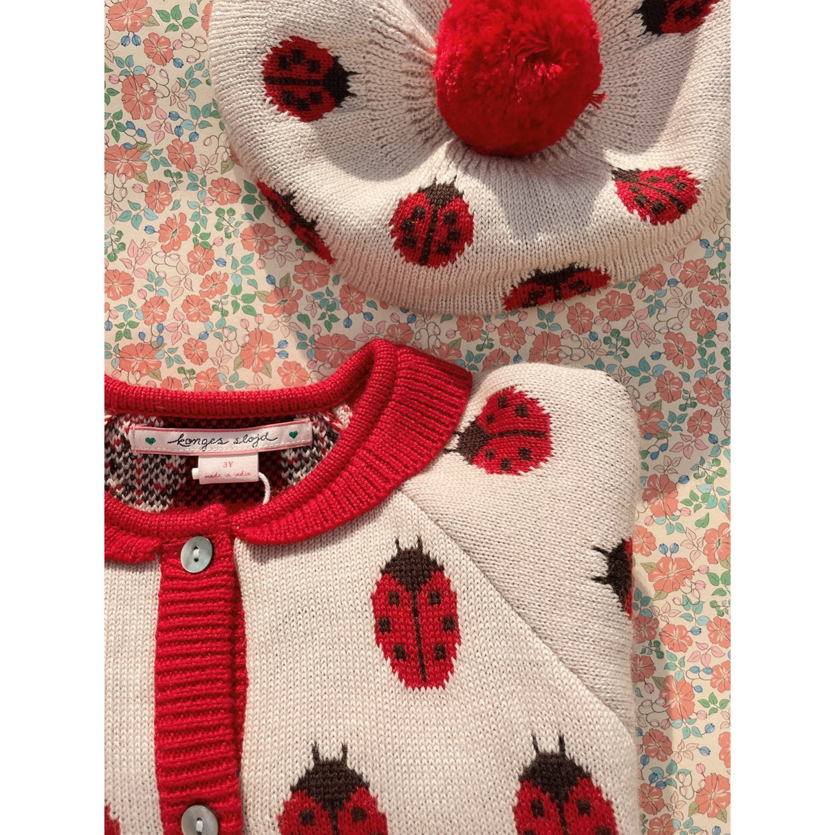 Konges Sløjd Ladybug Belou Knit Beret