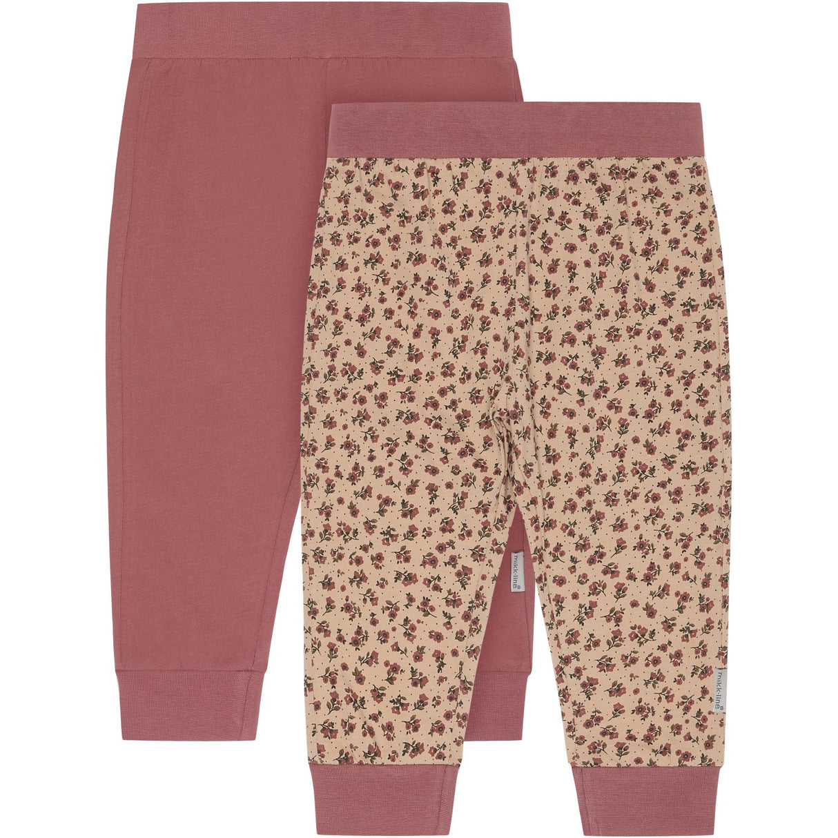 Mikk-Line Rose Brown 2-Pak Leggings