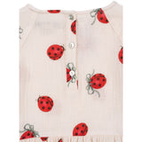 Konges Sløjd Ladybug Bow Coco Ladybug Bluse GOTS