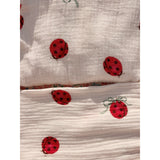 Konges Sløjd Ladybug Bow Coco Ladybug Bluse GOTS