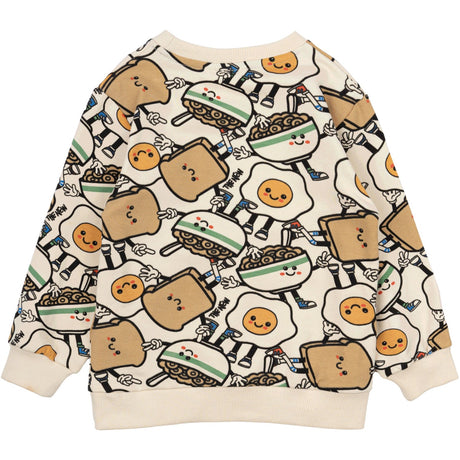 THE NEW Siblings White Swan AOP Nelson Sweatshirt