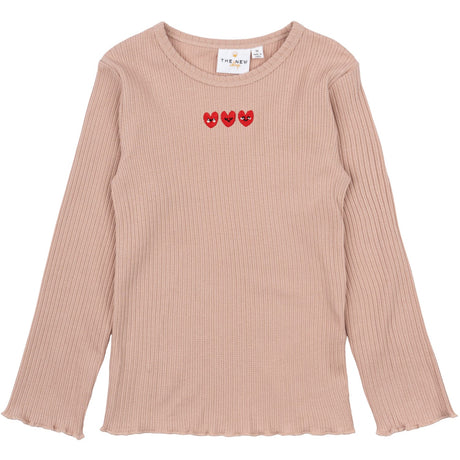 THE NEW Siblings Adobe Rose Neve Rib Bluse