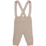 THE NEW Siblings Oatmeal Melange Nata Uni Strik Bukser