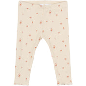 THE NEW Siblings White Swan AOP Noella Rib Leggings