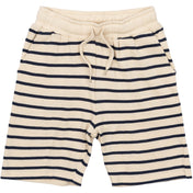 The New Mood Indigo Striped Nero Shorts