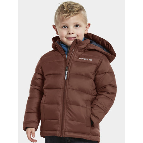 Didriksons Earth Brown Rodi Kids Jakke