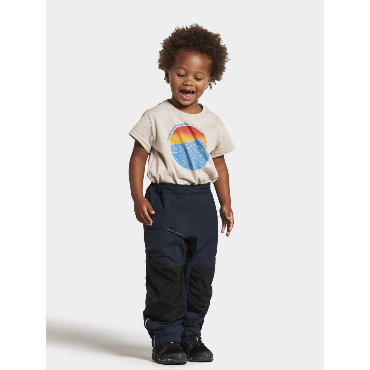 Didriksons Navy Dusk Kids Bukser