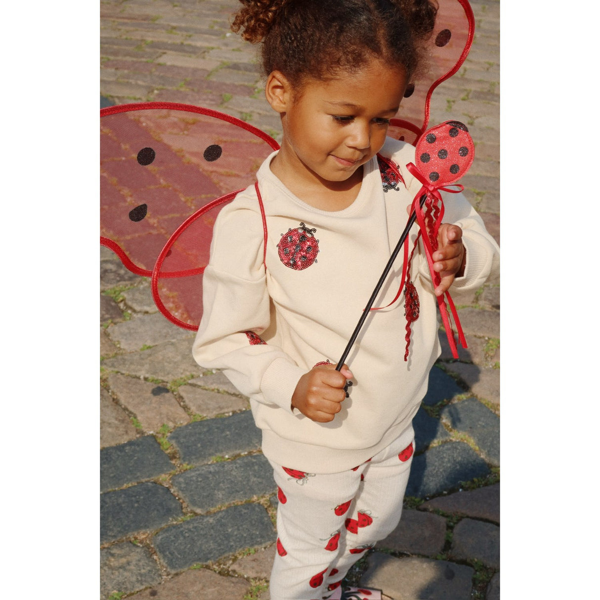 Konges Sløjd Ladybug Glitter Fairy Ladybug Kostume