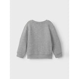 Name It Grey Melange Oanne Regular Sweatshirt