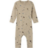 Name It Plaza Taupe Owene Onesie