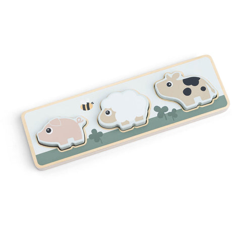 DonebyDeer Farvemix Sensorisk Puslespil Tiny farm Farvemix
