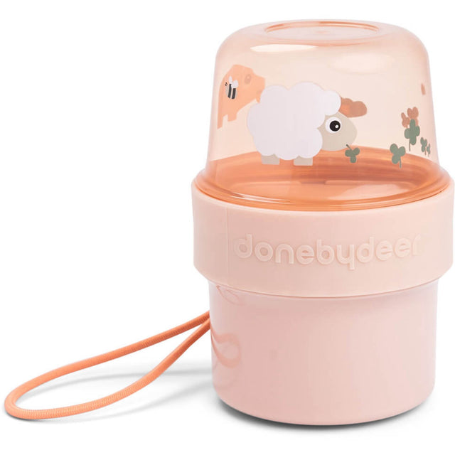 DonebyDeer Pudder To go 2-way snackbøtte S Tiny farm