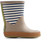 Wheat Gummistøvler Juno Blue Stripe