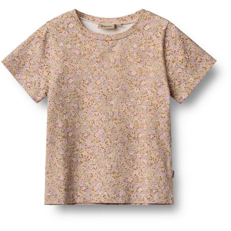 Wheat Lilac Flower Meadow T-shirt S/S Manna