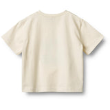 Wheat Ivory T-shirt S/S Print Mirsa