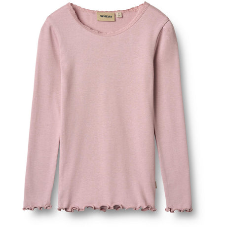 Wheat Lavender Mist Rib Bluse L/S Reese