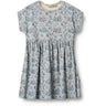 Wheat Blue Summer Flowers Jersey Kjole S/S Emilie