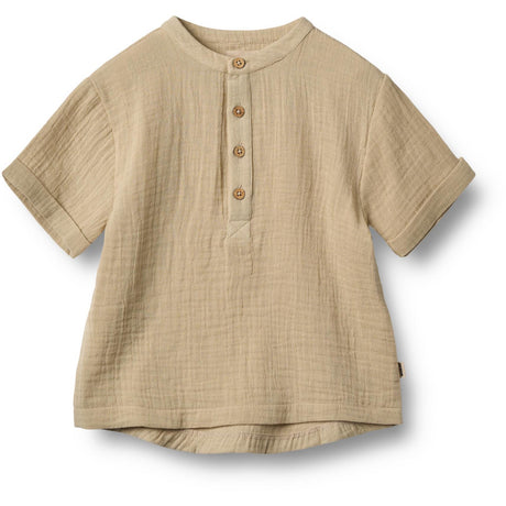 Wheat Soft Sand Skjorte S/S Svend