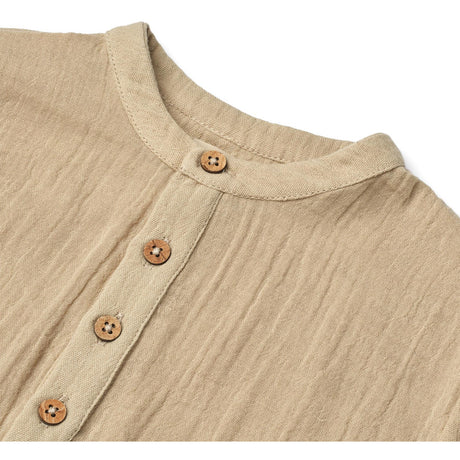 Wheat Soft Sand Skjorte S/S Svend