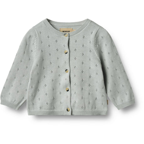 Wheat Soft Blue Strik Cardigan Maia