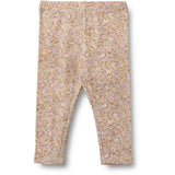 Wheat Lilac Flower Meadow Jersey Leggings Jules