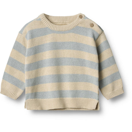 Wheat Blue Stripe Strik Pullover Morgan