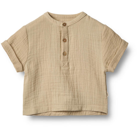 Wheat Soft Sand Skjorte S/S Svend