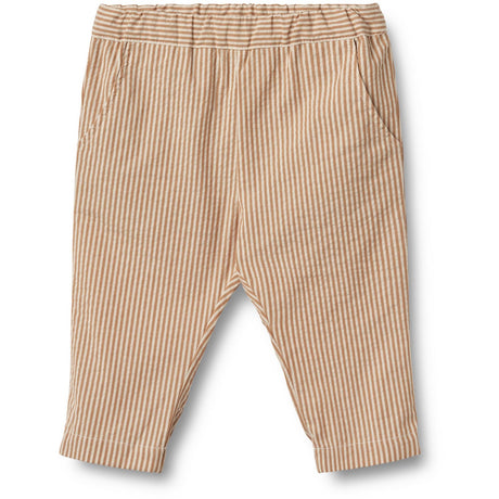 Wheat Caramel Stripe Bukser Andy