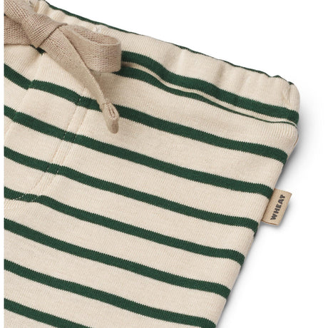 Wheat Green Stripe Jersey Bukser Manfred