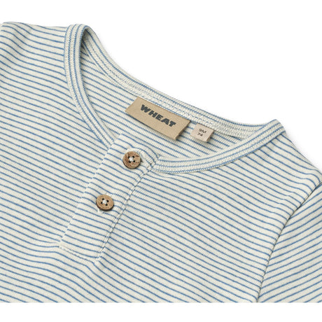 Wheat Blue Stripe Sommerdragt S/S Alfred