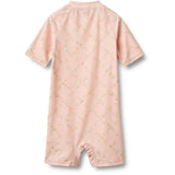 Wheat Powder Checked Flowers Badeheldragt S/S Cas