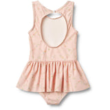 Wheat Powder Checked Flowers Badedragt Erna