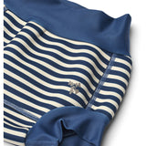 Wheat Blue Stripe Neoprene Blebadebukser Anker
