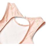 Wheat Powder Checked Flowers Badedragt Erna