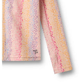 Wheat Multi Rainbow Badebluse L/S Zip Ada