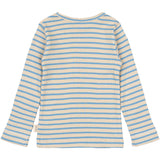 Petit Piao Allure Blue/Dark Off White Bluse Modal Striped
