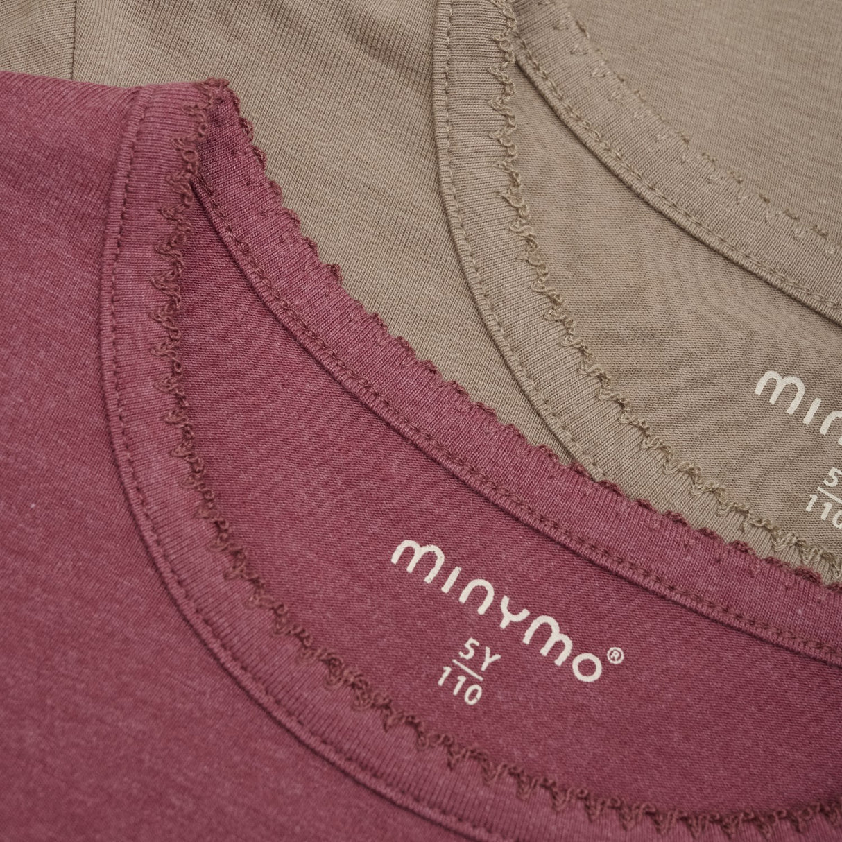 Minymo Apple Butter Basic 35 Bluse 2-pak