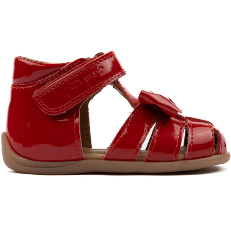 Pom Pom Red Patent Starters™ Sløjfe Velcro Sandal