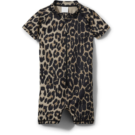 Sofie Schnoor Light Brown Leopard Badeheldragt