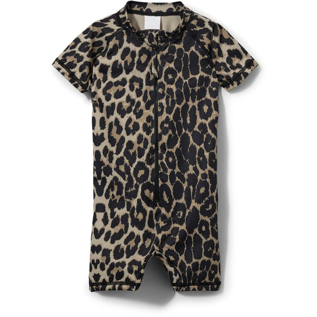 Sofie Schnoor Light Brown Leopard Badeheldragt