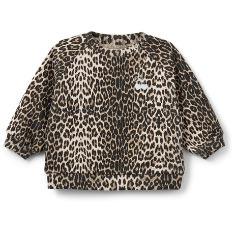 Sofie Schnoor Light Brown Leopard Sweatshirt