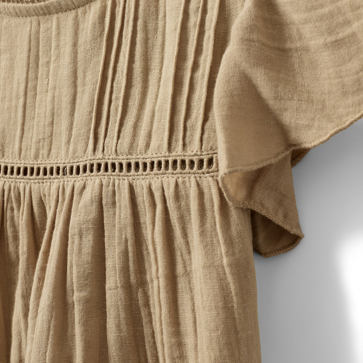 Sofie Schnoor Soft Brown Corettesk Skjorte