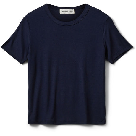 Sofie Schnoor Navy Nataliasy Rib T-shirt