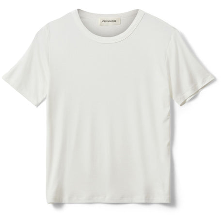 Sofie Schnoor White Nataliasy Rib T-shirt