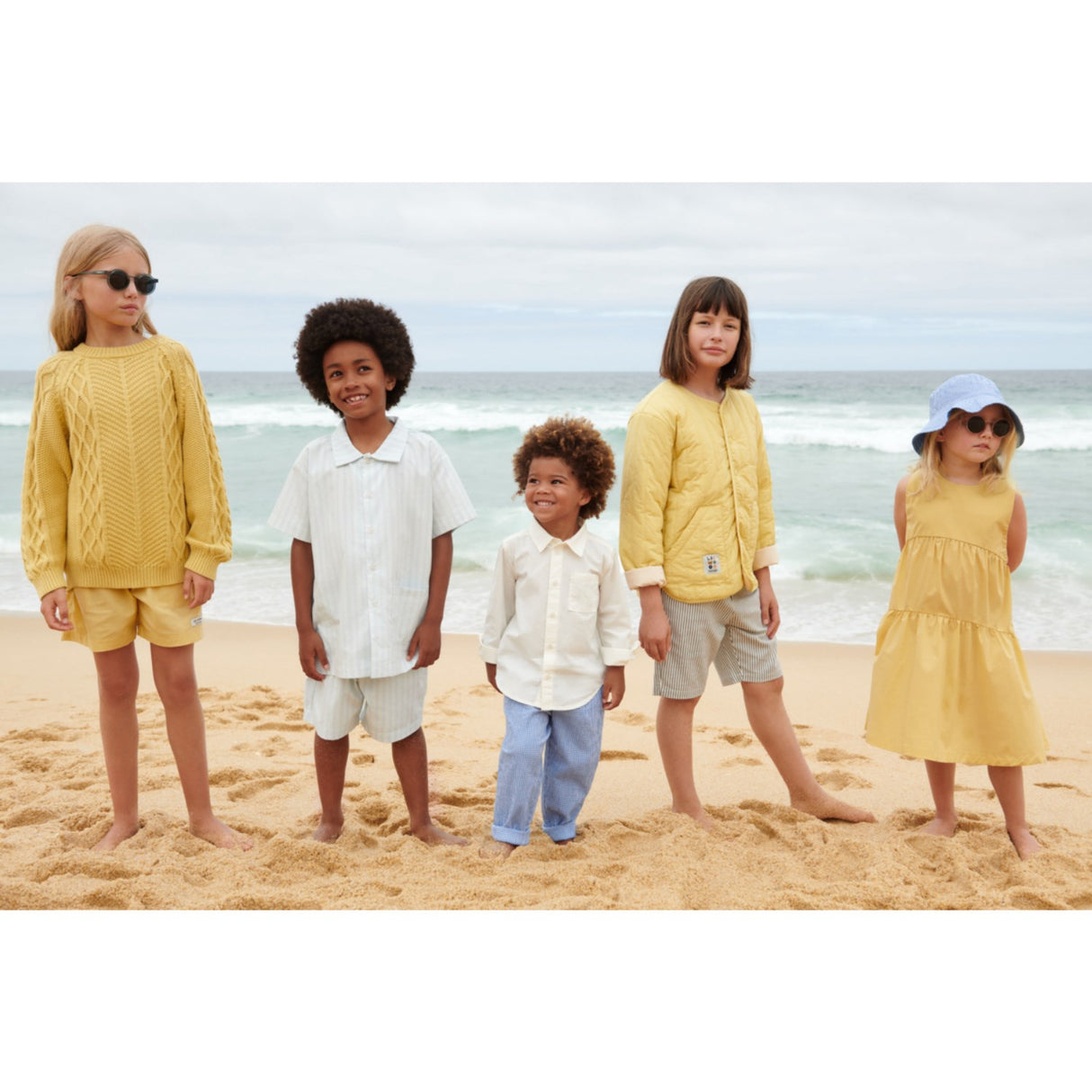 LIEWOOD Y/D Stripe Pure Sky / Creme De La Creme Leona Stripe Sæt