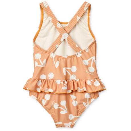 LIEWOOD Cherry Blossom / Light Apricot Amara Printed Badedragt