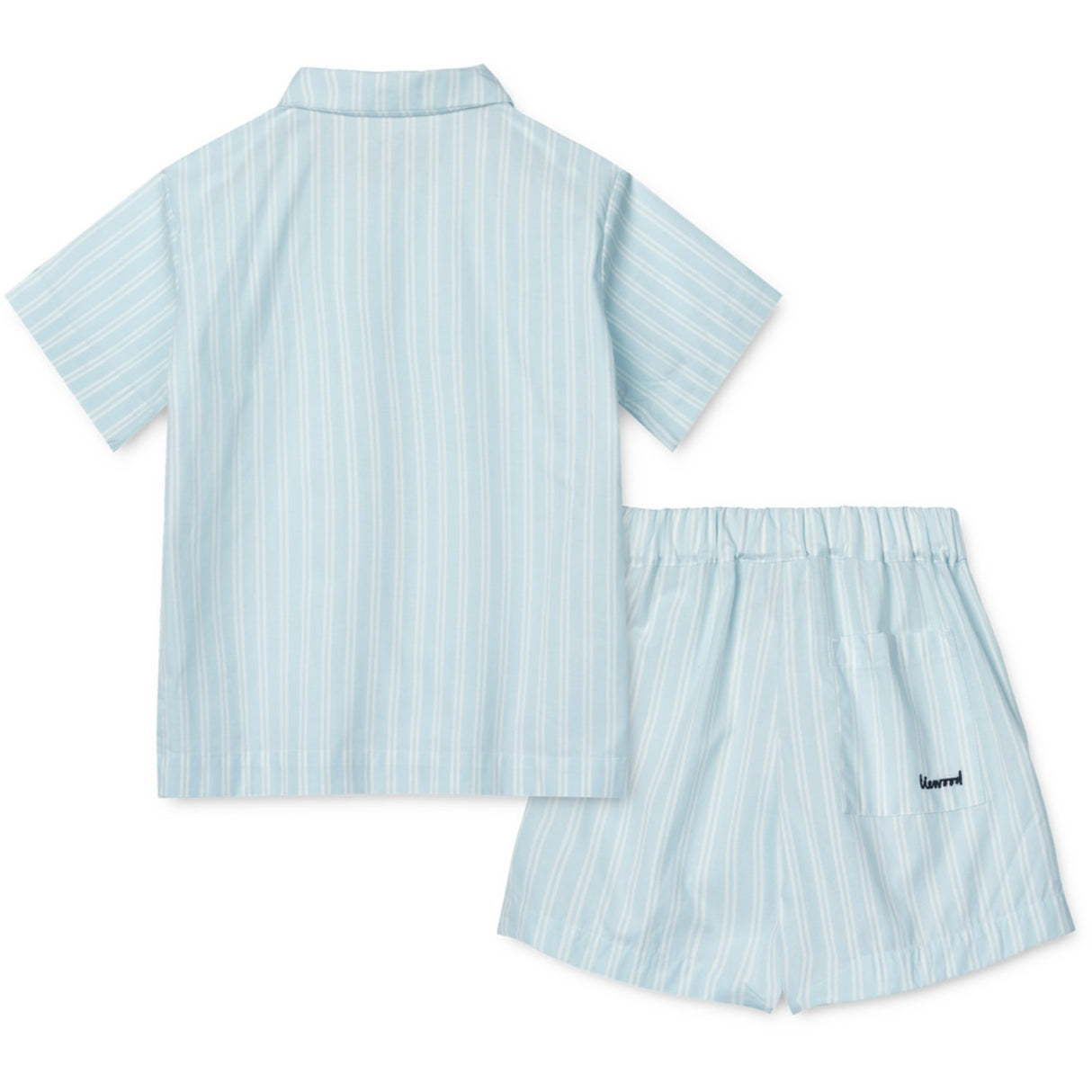 LIEWOOD Y/D Stripe Pure Sky / Creme De La Creme Leona Stripe Sæt