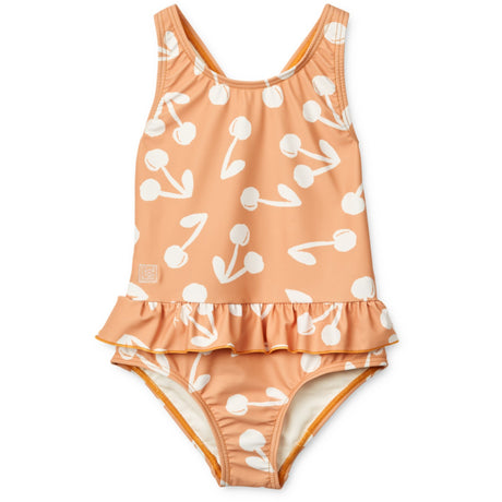 LIEWOOD Cherry Blossom / Light Apricot Amara Printed Badedragt