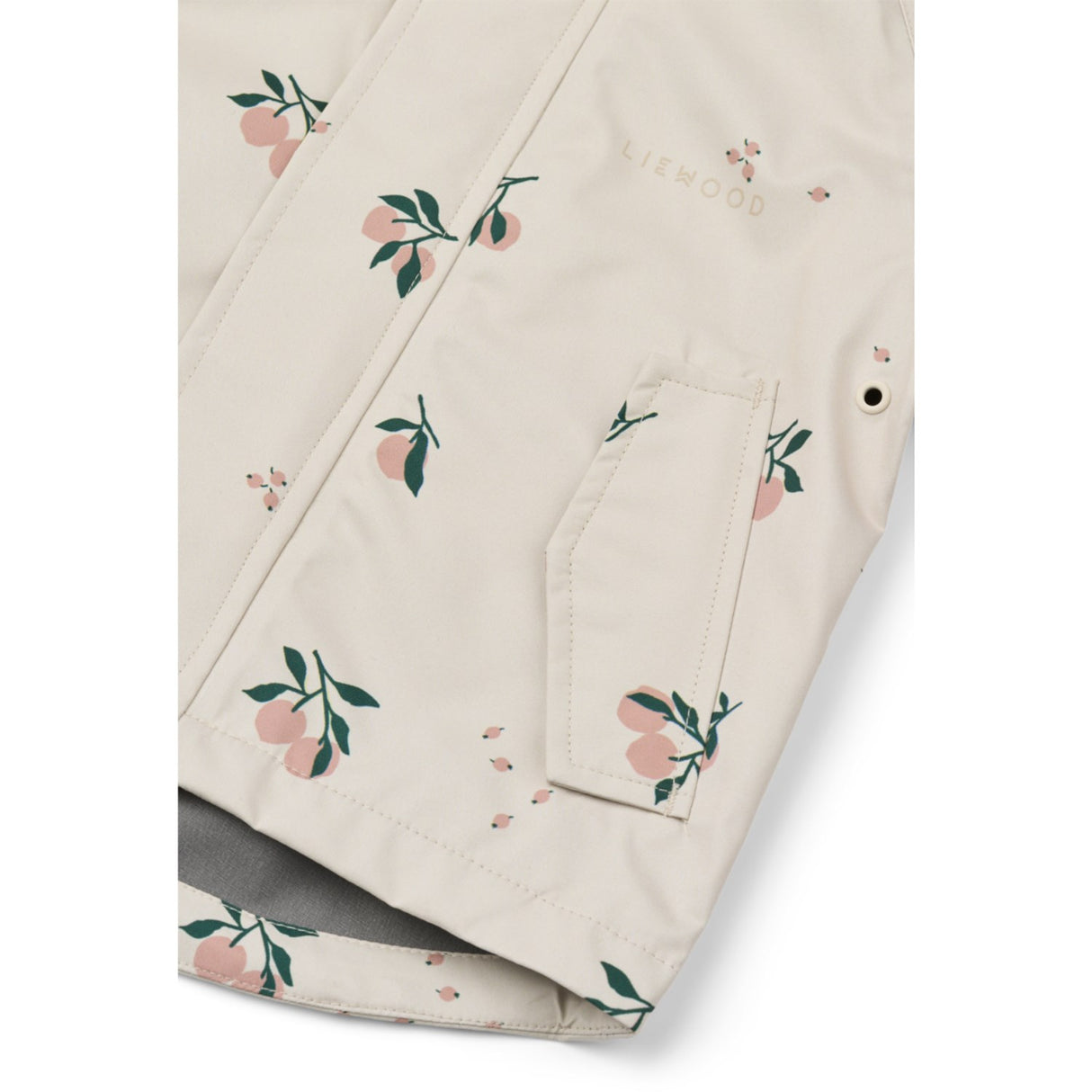 LIEWOOD Peach / Sea Shell Manu Regntøj Sæt