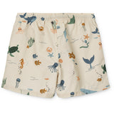 LIEWOOD Sea Creature / Sandy Aiden Printed Badeshorts